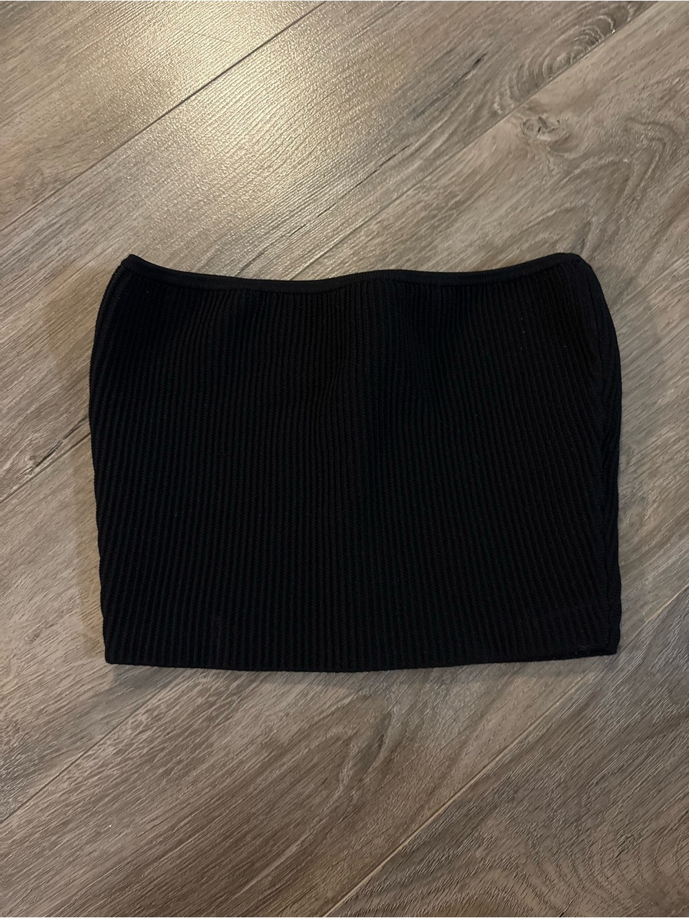 Black Aritzia (Babaton) Ribbed Tube Top
